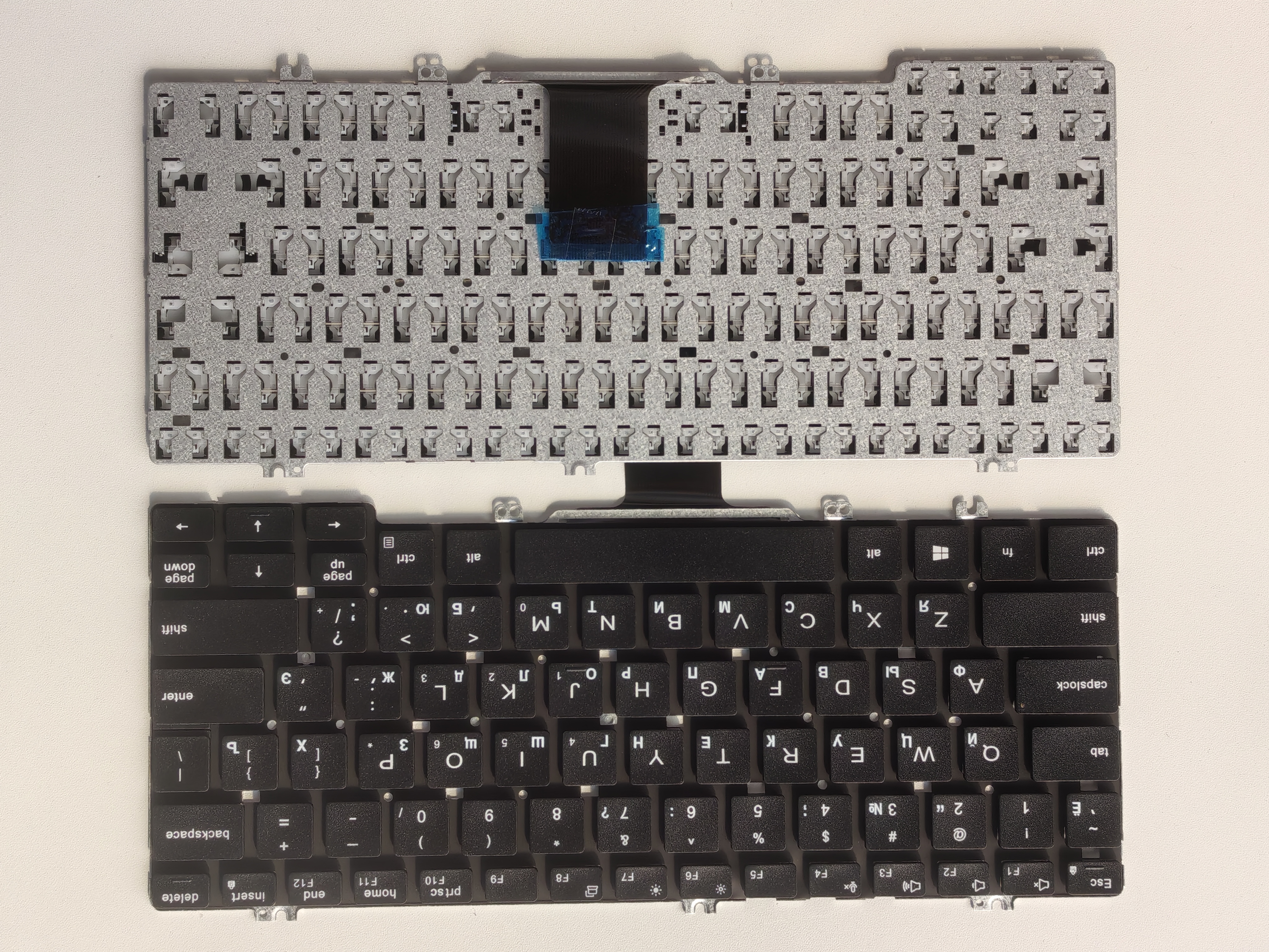 Picture of New Replacement Laptop Keyboard For DELL E7300/E5300 BLACK (OEM) RU Layout